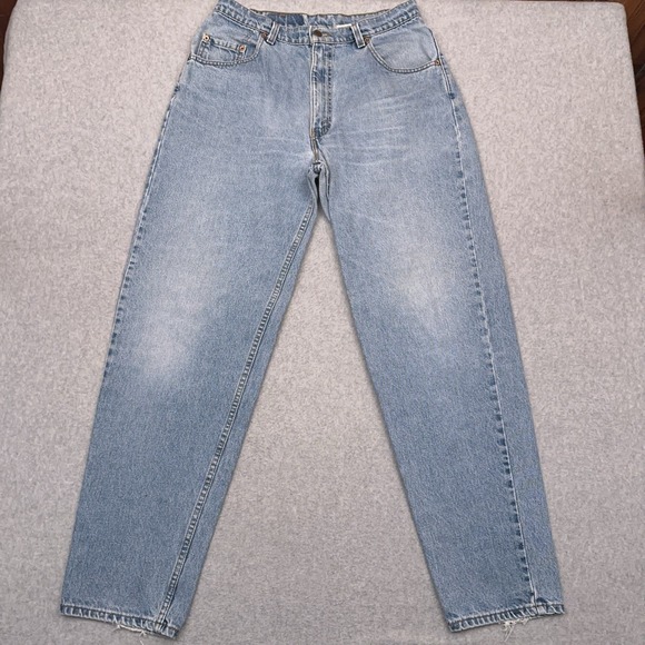 Vintage Levi's 560 Jeans Men's 33x34 Blue Loose Fit‎ Tapered Leg 90s Made in USA - Picture 1 of 11